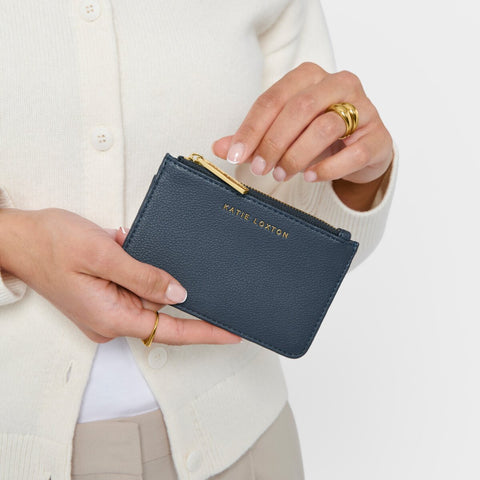 Katie Loxton coin and card holder in slate