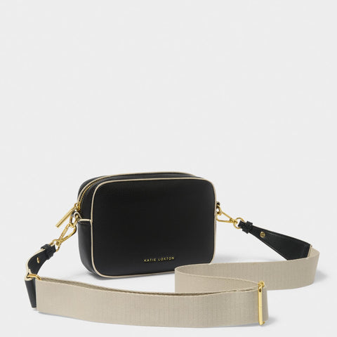 Katie Loxton Black Crossbody Bag