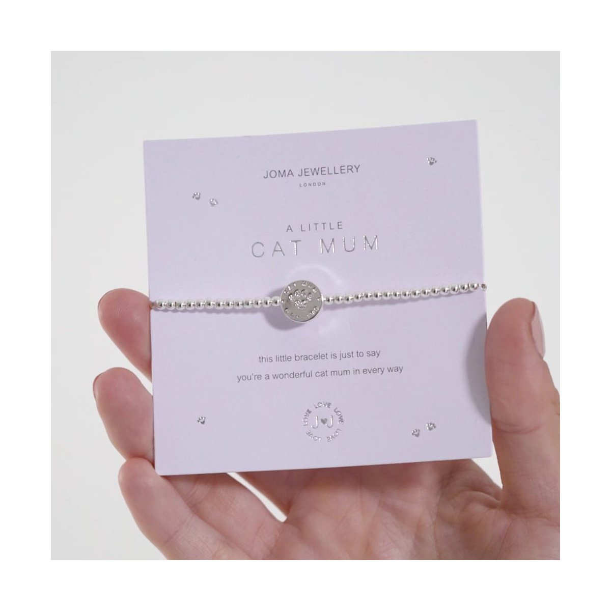 Joma Jewellery A Little Cat Mum Bracelet