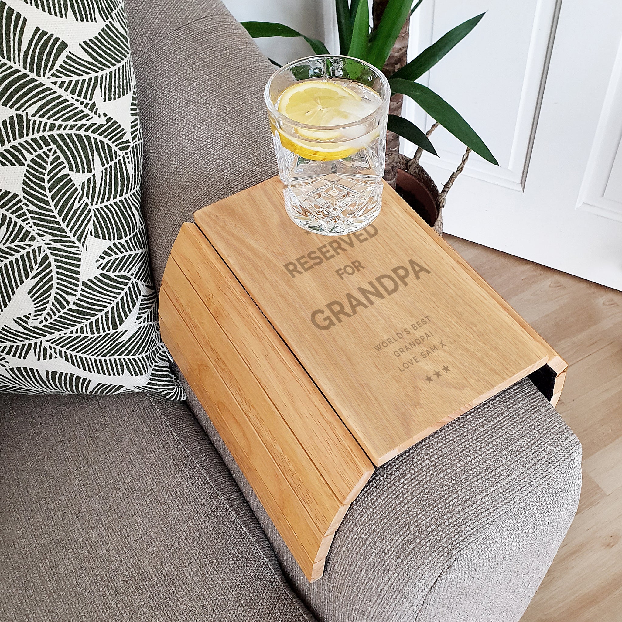 Personalised Sofa Tray